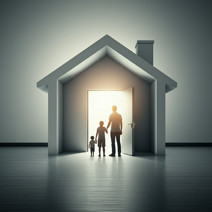 feature image for the blog with the blog title included. Title: How To Buy Life Insurance: Simple Steps To Protect Your Future. Ensure the text is accurate and error-free